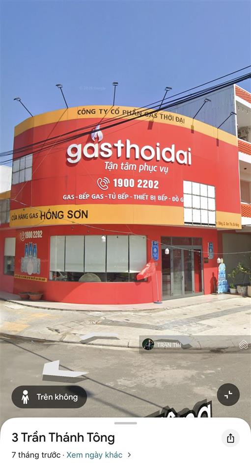 Lô đất góc 2 mặt tiền đường trần thánh tông & hoa lư. đối diện quán hải sản a5