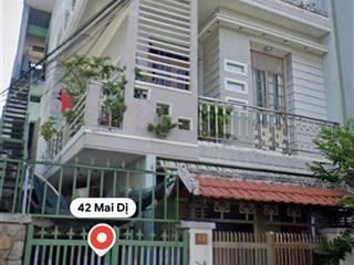 Nhà mặt tiền đường mai dị. cách chợ hoà cường 30m. trục kinh doanh buôn bán sầm uất.