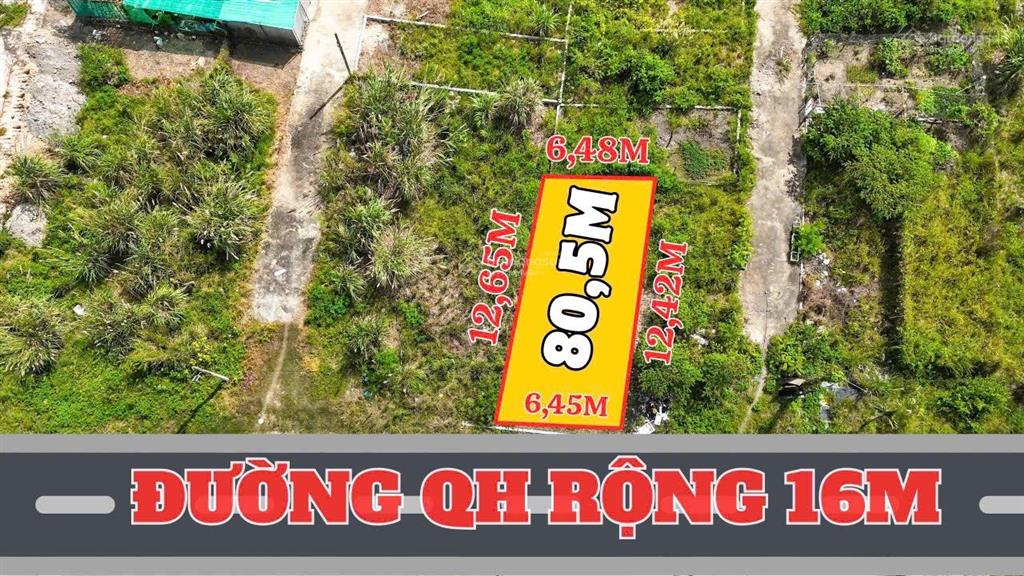 Bán lô đất cạnh kđt phú ân nam 2, đường 16m