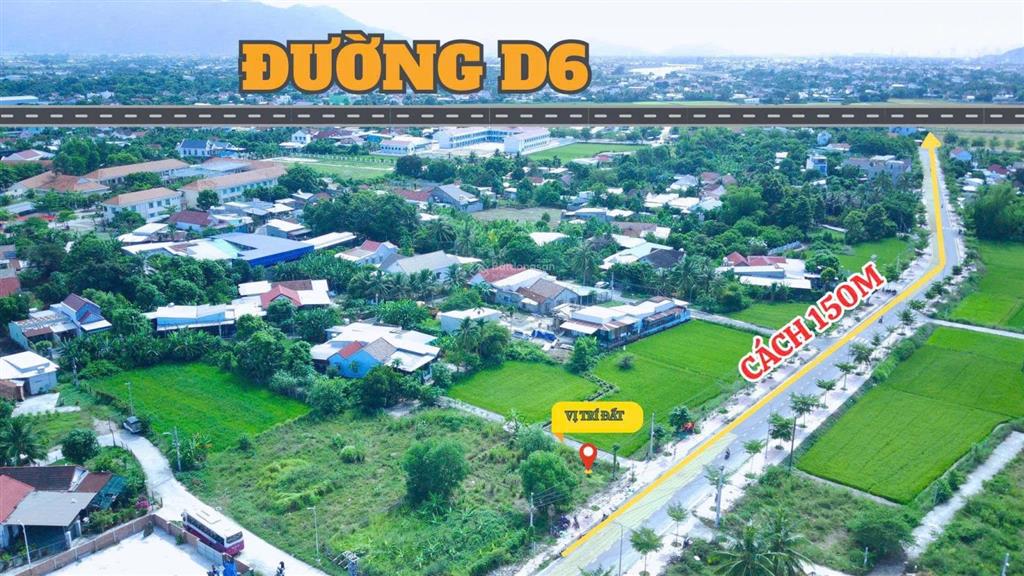 Bán lô đất mặt tiền đường nhựa 16m diên lạc, diên khánh