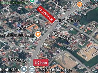 Bán lô đất diên lạc, diên khánh gần sông cái giá rẻ