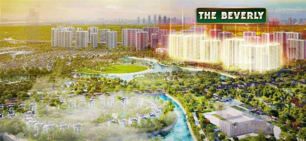 Cho thuê căn góc 2pn 2wc the beverly(be3), view trực diện cv 36ha, kính cong toàn cảnh tại vinhomes