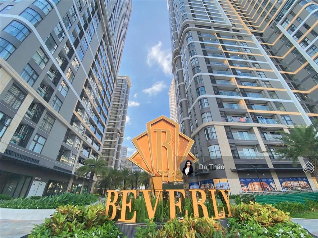 Cho thuê căn góc 2pn 2wc the beverly(be3), view trực diện cv 36ha, kính cong toàn cảnh tại vinhomes