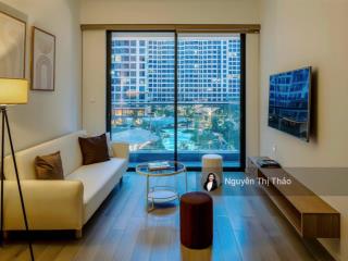 Nhà đẹp mới tinh cho thuê 1pn+có balcony  giá 9,9tr  đủ nội thất luxury tại lumiere masteri q9