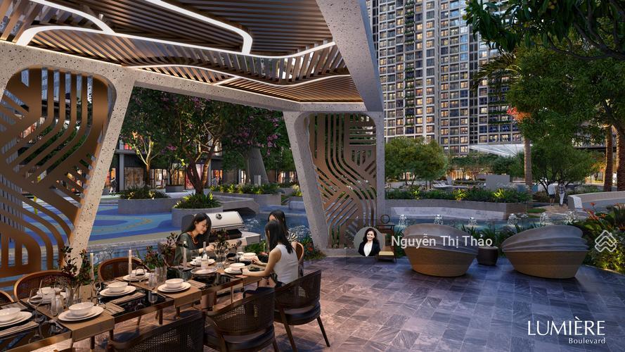 Cho thuê 2pn2wc full nội thất xịn  giá 12trfree phí ql,view cực chill, vào ở liền,tại lumiere q9
