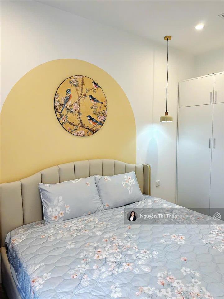 Thuê 1pn+ full nội thất  tòa be6, tầng trung, view hồ bơi vô cực  khu vip the beverly cao cấp