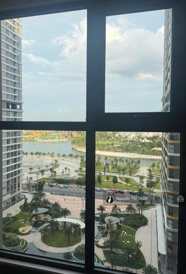 Tối ưu chi phí ở khu cao cấp thuê 1pn+ 55m²)tòa os2,views sông tầng trung,views sôngkhu opus one