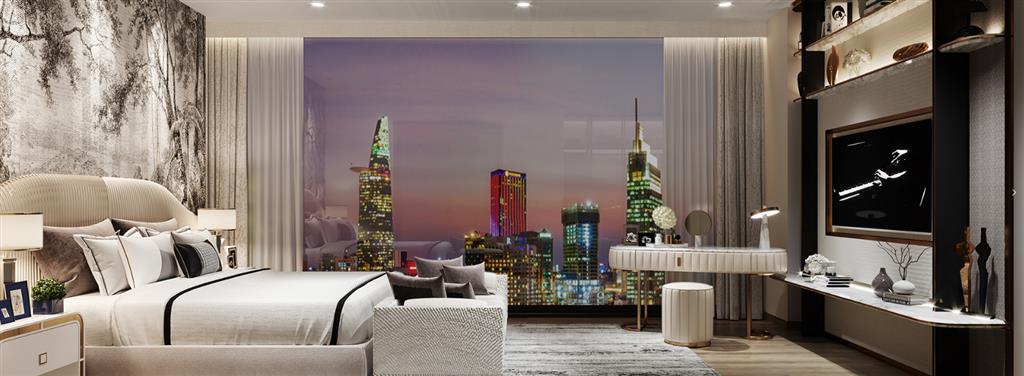 Cần bán căn hộ góc đối diện công viên, sông sài gòn, quận 1 và cầu 3 son