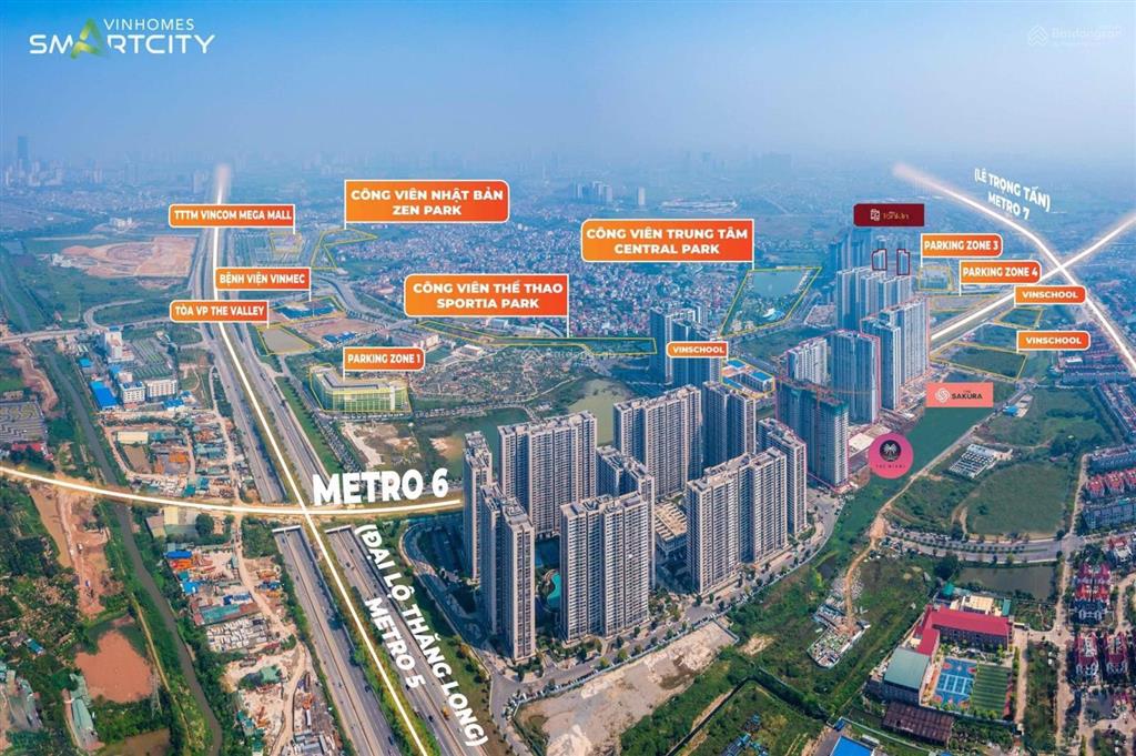 Bán căn chung cư 2pn s4 vinhomes smart city 63m2 giá 5.35 tỷ nam từ liêm