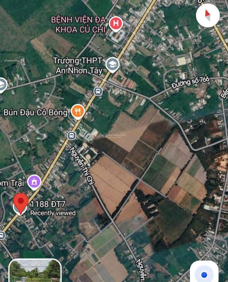 Bán đất tại 1120, tỉnh lộ 7, an nhơn tây, 35 tỷ, 2100m2