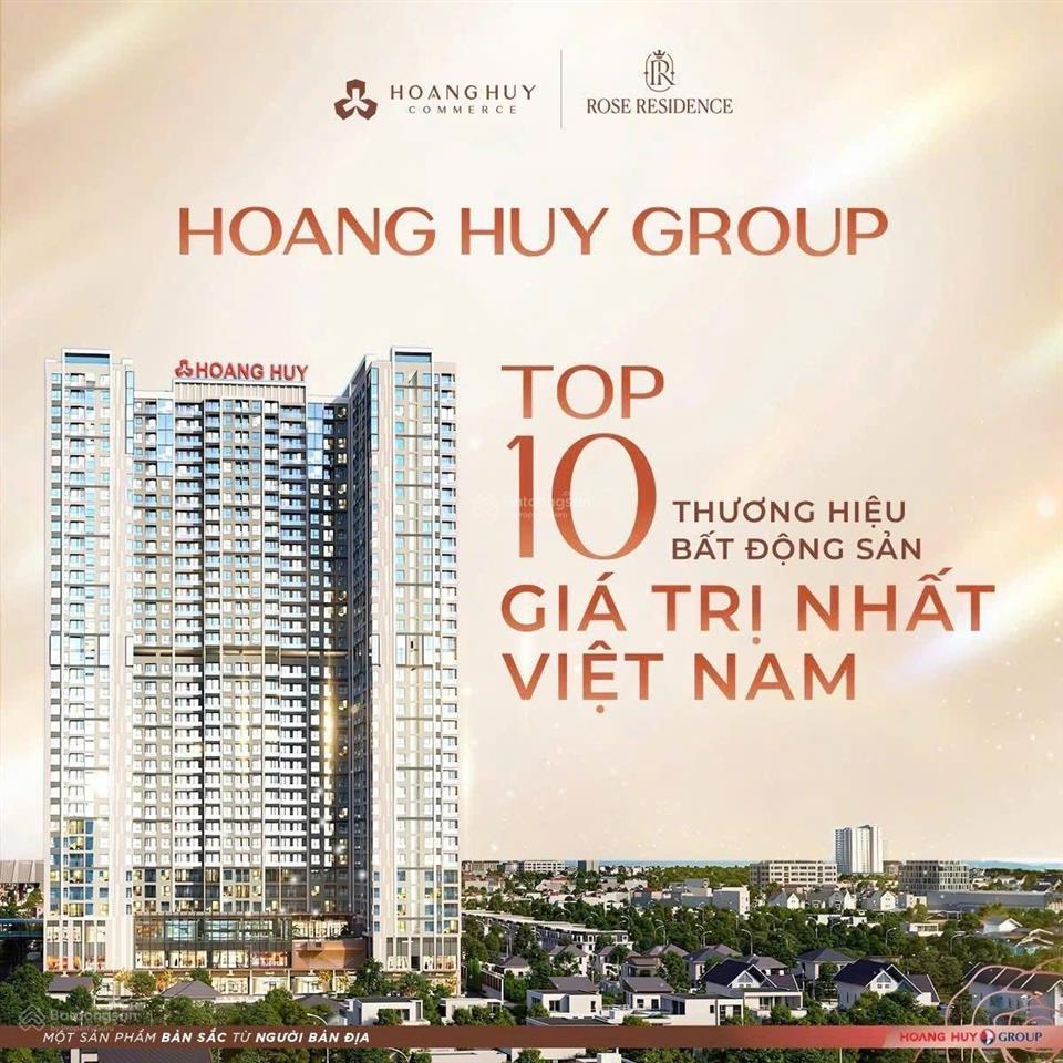 Căn hộ cao cấp hoàng huy rose, vị trí vàng trung tâm hải phòng | pháp lý rõ ràng