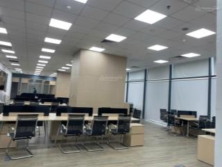 Bql tòa nhà mitec dương đình nghệ cho thuê văn phòng 200m² sẵn nội thất, vào làm việc ngay