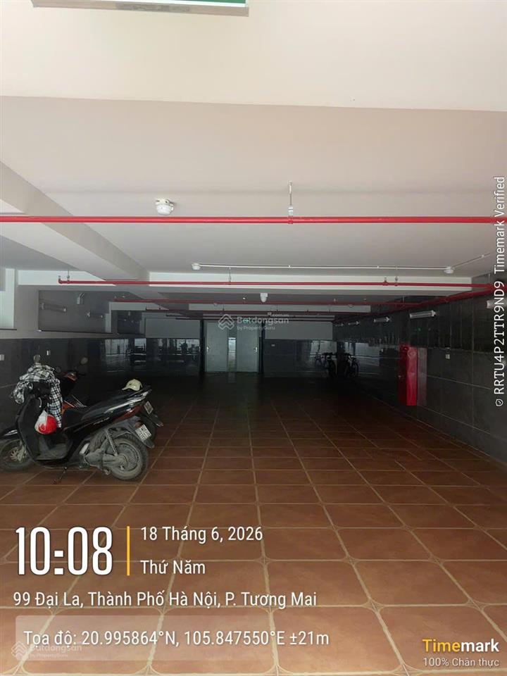 Cho thuê sàn văn phòng dt 200m2 tại đại la  giá ưu đãi chỉ 150k/m2/th