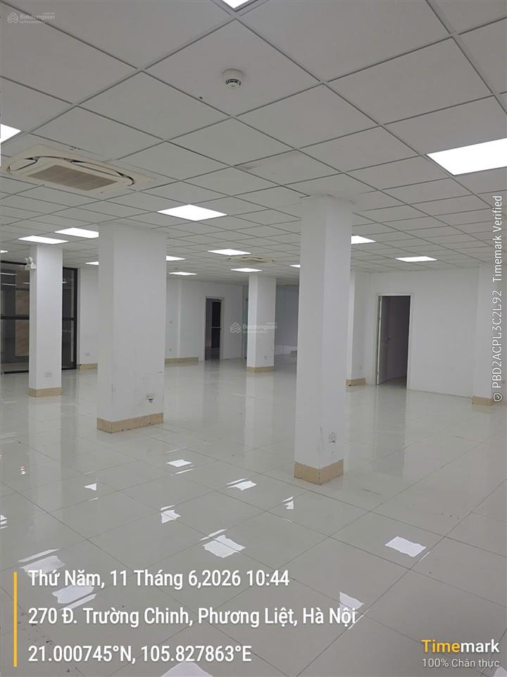 Cho thuê văn phòng tại tòa nhà 183 trường chinh, diện tích 360m2, giá chỉ 180k/m2/tháng