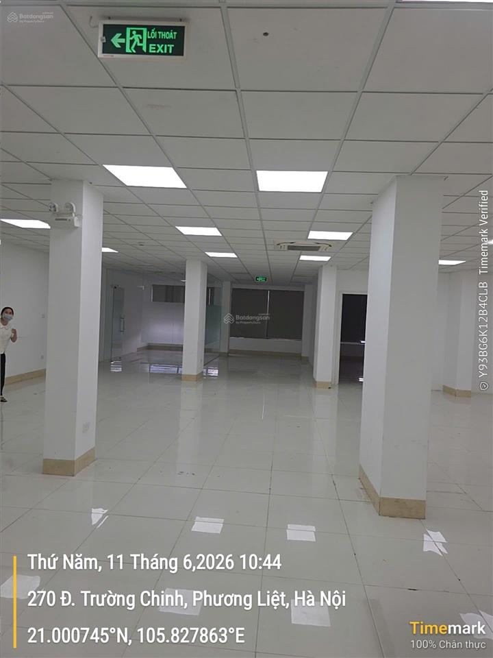 Cho thuê văn phòng tại tòa nhà 183 trường chinh, diện tích 360m2, giá chỉ 180k/m2/tháng
