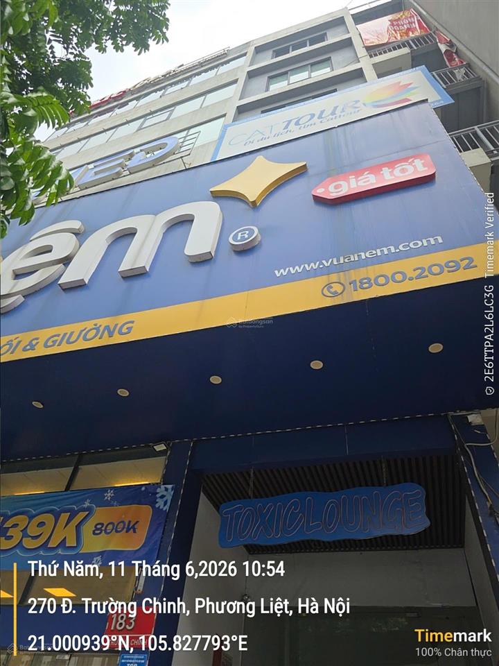 Cho thuê văn phòng tại tòa nhà 183 trường chinh, diện tích 360m2, giá chỉ 180k/m2/tháng
