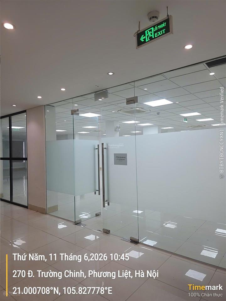 Cho thuê văn phòng tại tòa nhà 183 trường chinh, diện tích 360m2, giá chỉ 180k/m2/tháng
