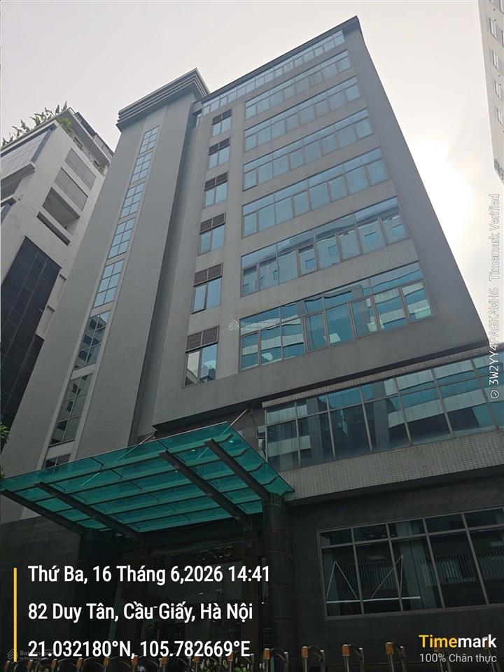 Cho thuê văn phòng tại 3a building ngõ 82 duy tân, diện tích 120m², giá chỉ 250.000đ/m²/tháng