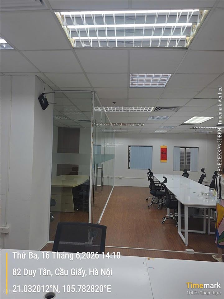 Cho thuê văn phòng tại hoàng linh building dt 300m², chia nhỏ linh hoạt, giá chỉ 230.000đ/m²/tháng