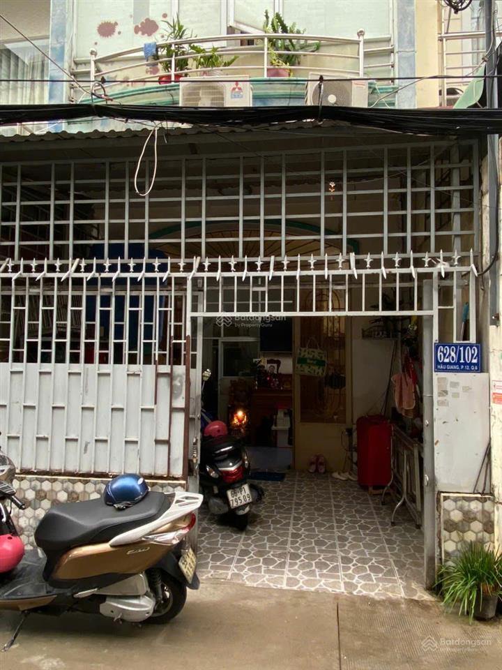 Chính chủ cần bán nhà hẻm 102 hậu giang, quận 6