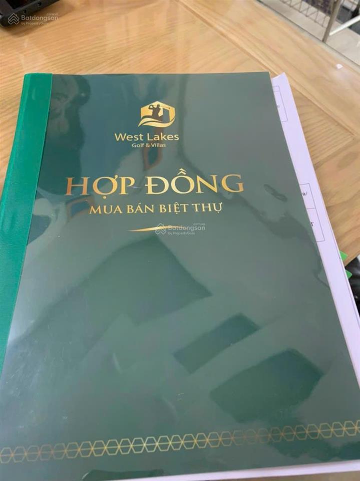 West lakes golf & villas giá chỉ 2 tỷ 650