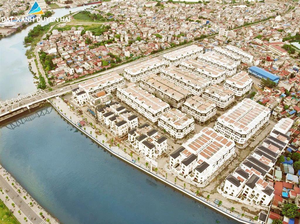 Kđt hoàng huy riverside  bán chuyển nhượng căn liền kề góc hiếm có còn xót lại thô nguyên bản