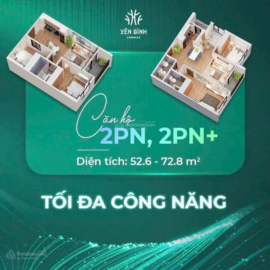 Chung cư yên bình complex nằm sát cạnh nhà máy samsung thái nguyên và siêu thị go