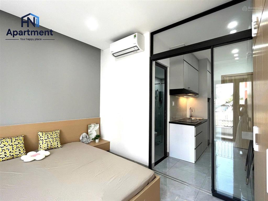 Căn hộ 1pn bancol full nội thất mới  gần ngay lotte mart, sc vivo