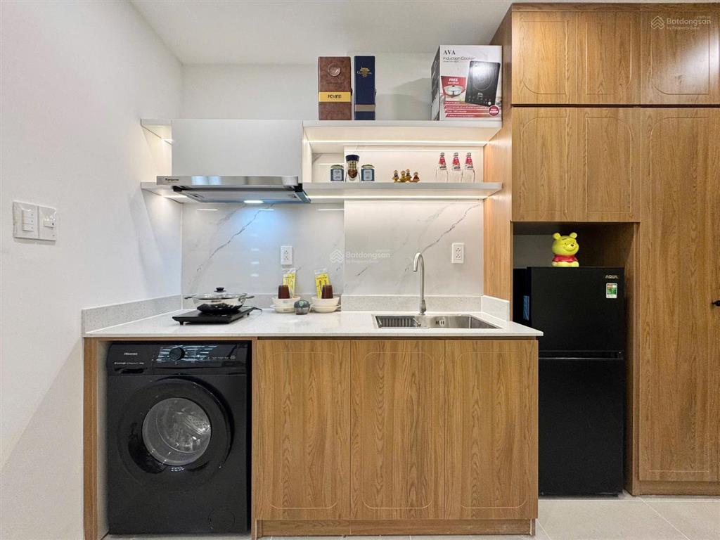 Khai trương căn hộ studio tách bếp, nt new 100%, có máy giặt riêng, tòa nhà thang máy hiện đại