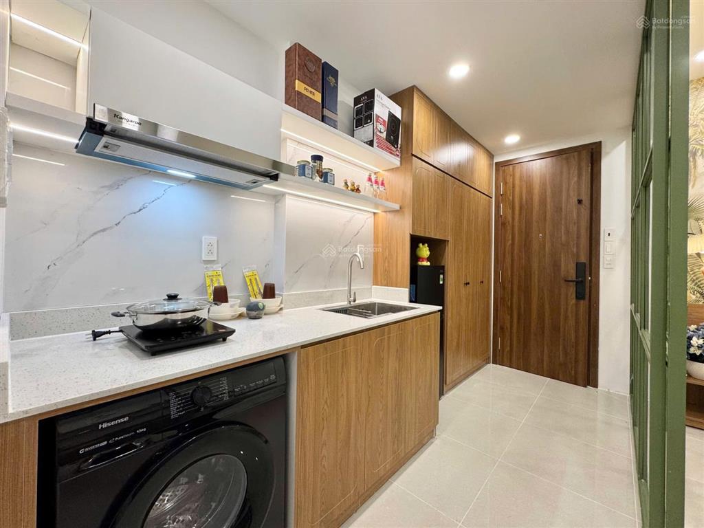 Khai trương căn hộ studio tách bếp, nt new 100%, có máy giặt riêng, tòa nhà thang máy hiện đại