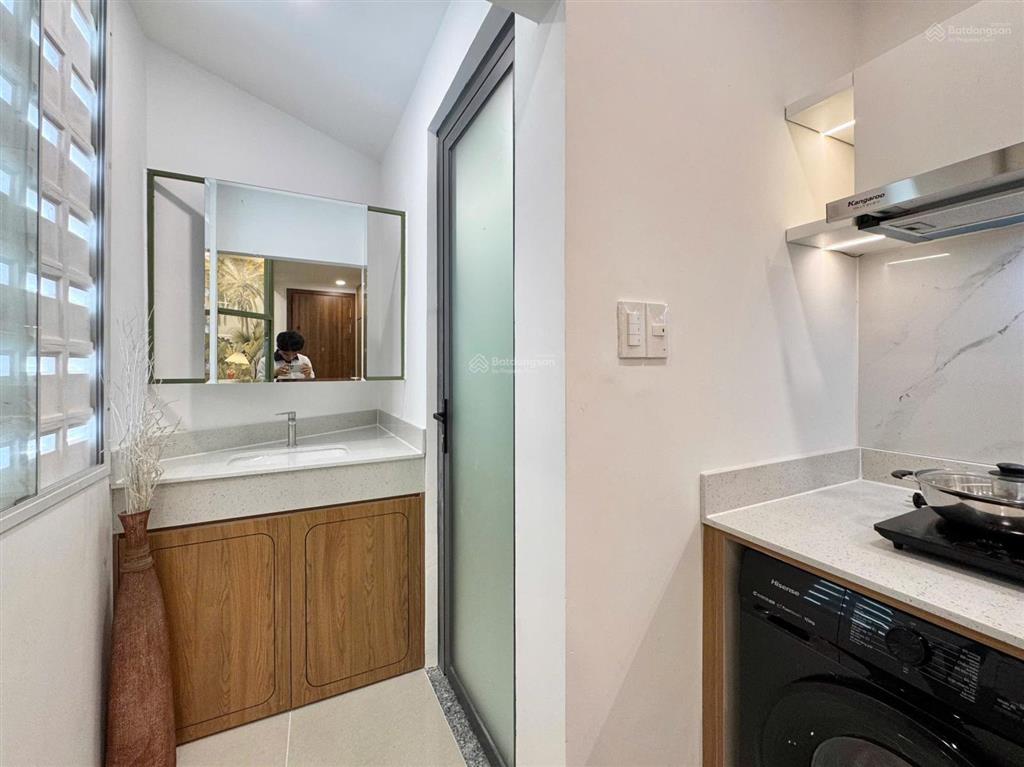 Khai trương căn hộ studio tách bếp, nt new 100%, có máy giặt riêng, tòa nhà thang máy hiện đại