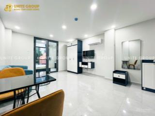 Căn hộ 1 phòng ngủ ban công, full nội thất, thang máy, thuận tiện di chuyển quận 1, phú nhuận