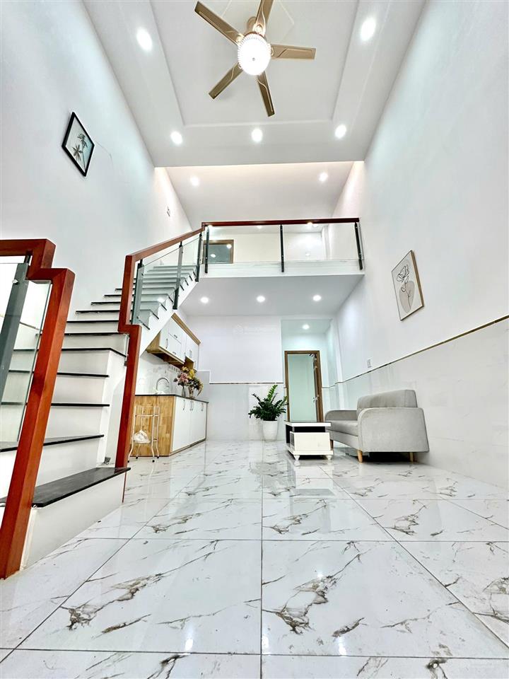 1.63 tỷ có nhà mới 2pn, 44m2  full thổ cư pháp lý rõ ràng, bình hưng hòa b, bình tân, tphcm