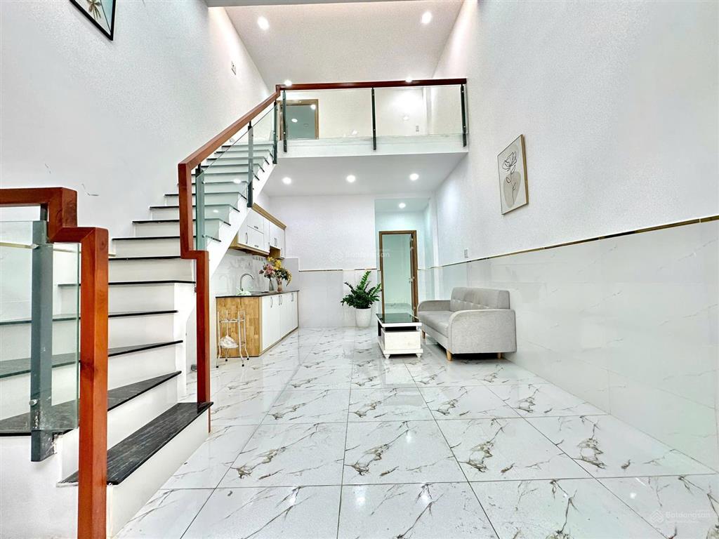 1.63 tỷ có nhà mới 2pn, 44m2  full thổ cư pháp lý rõ ràng, bình hưng hòa b, bình tân, tphcm