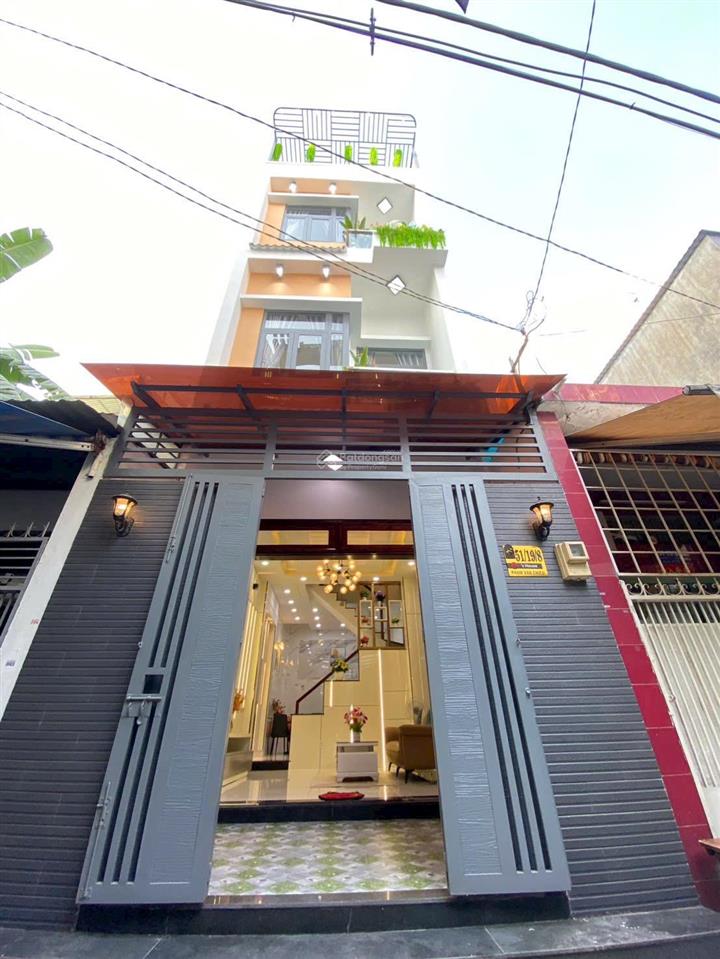 Lên sóng căn nhà 3 lầu full nội thất ngay ngã tư quang trung phan huy ích