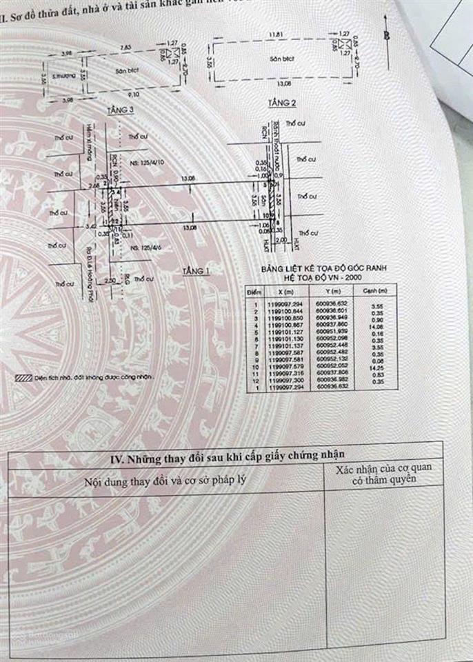 Bán nhà hẻm xe hơi 3 lâu ngay trung tâm p17 gv