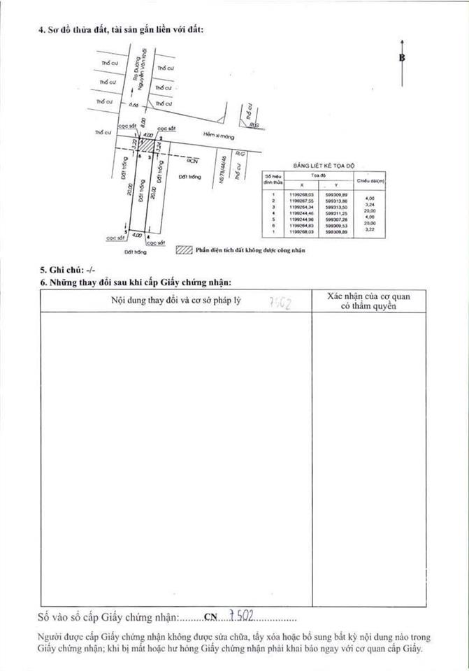 Lên sóng lô đất 4x23m hẻm 9m xây dựng tự do