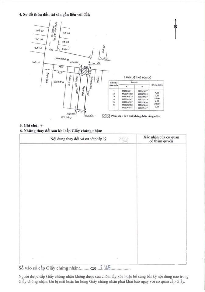 Lên sóng lô đất 4x23m hẻm 9m xây dựng tự do