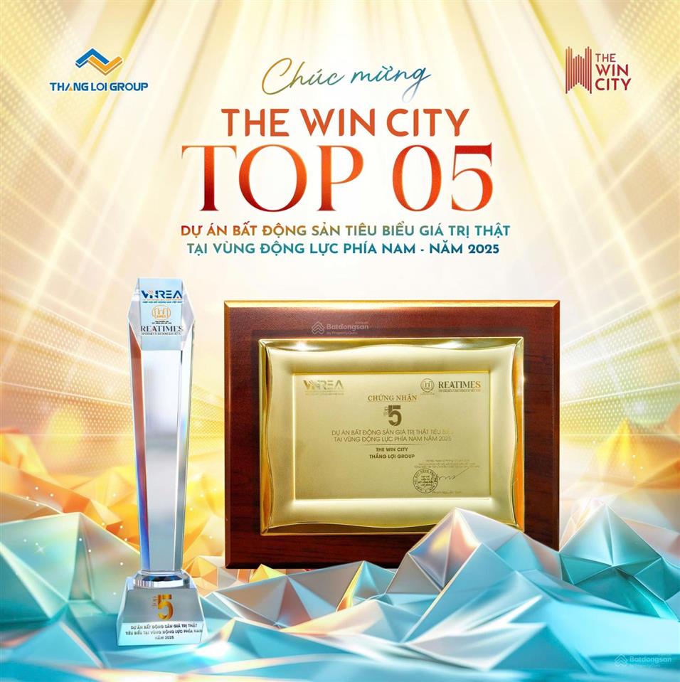 The win city mt đường trần văn giàu nối dài, suất nội bộ, tặng full nội thất, ck trên 50tr