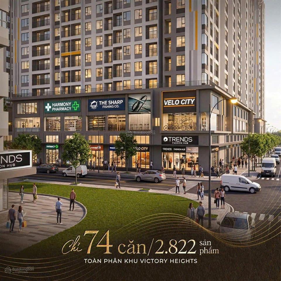Shophouse the win city – view nội khu 2,3 tỷ – tt 10% mỗi tháng góp chỉ 2% – ký hđ thuê lại 25tr/th
