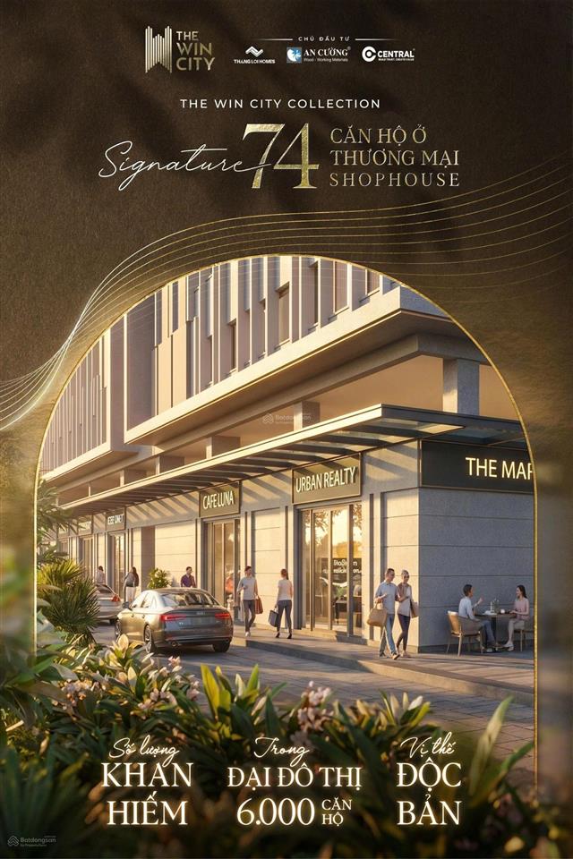 Shophouse the win city – view nội khu 2,3 tỷ – tt 10% mỗi tháng góp chỉ 2% – ký hđ thuê lại 25tr/th