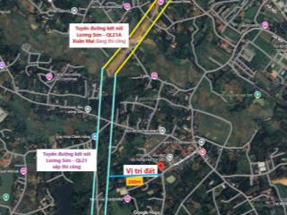 Bán đất tại hòa sơn, lương sơn, giá cực chất 1,6 tỷ, 50m2