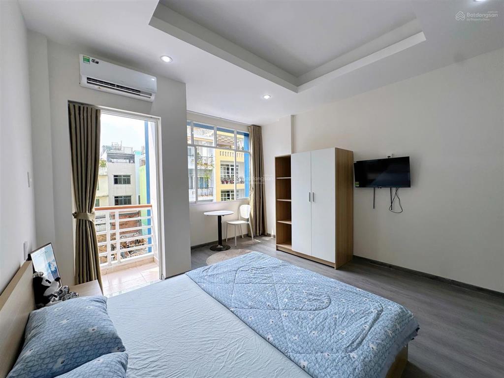 Cho thuê căn hộ studio ban công thoáng q8 gần cầu chánh hưng, cầu nguyễn tri phương, đh kinh tế ueh