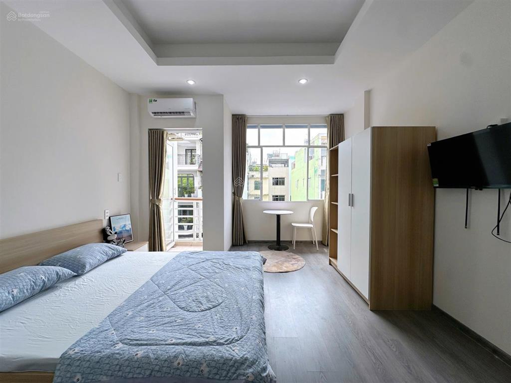 Cho thuê căn hộ studio ban công thoáng q8 gần cầu chánh hưng, cầu nguyễn tri phương, đh kinh tế ueh