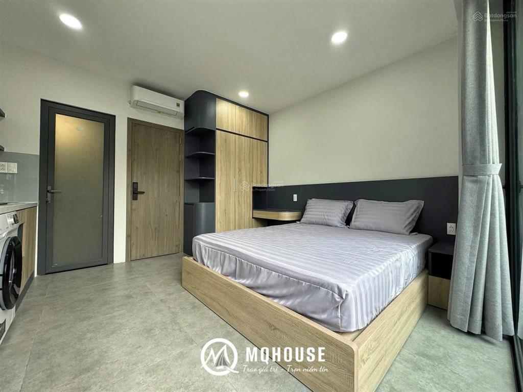 Cho thuê căn hộ studio ban công q1 gần chợ bến thành, bùi viện, cầu ông lãnh, cầu calmette