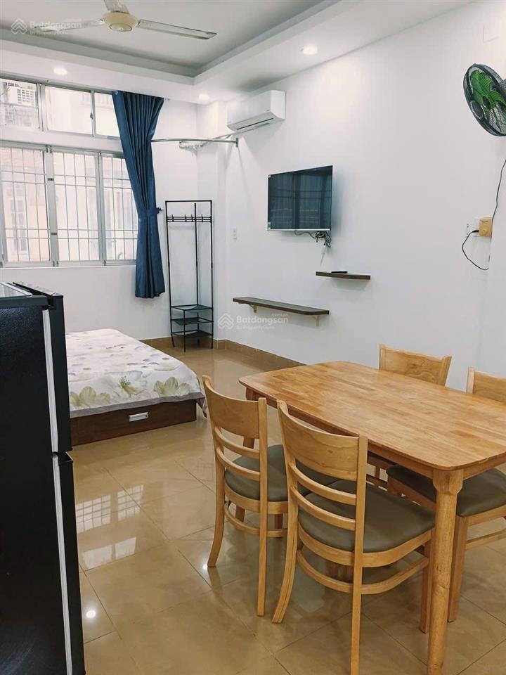 Cho thuê căn hộ studio cửa sổ, sạch sẽ q1 gần chợ bến thành, cầu ông lãnh, cầu calmette