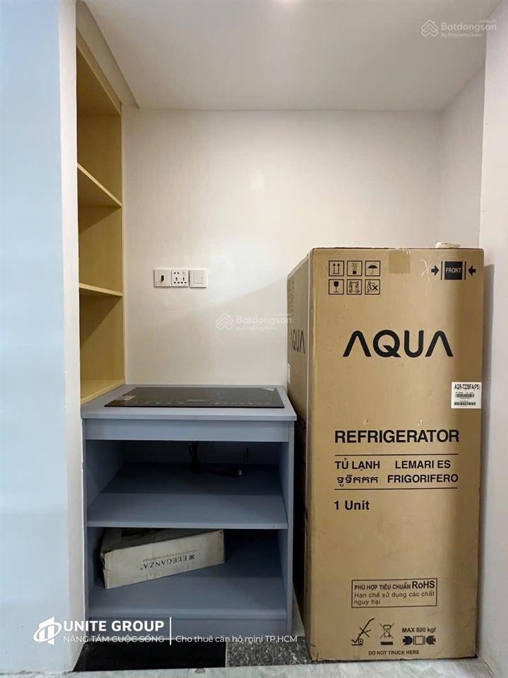 Cho thuê căn hộ 2pn cửa sổ phòng mới bốc seal q4 gần đh luật, đh nguyễn tất thành, cầu calmette
