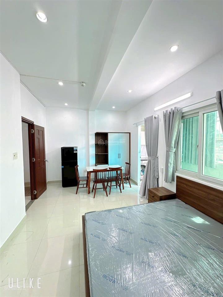 Cho thuê căn hộ 1pn ban công, máy giặt riêng q5 gần cầu nguyễn tri phương, đh kinh tế ueh