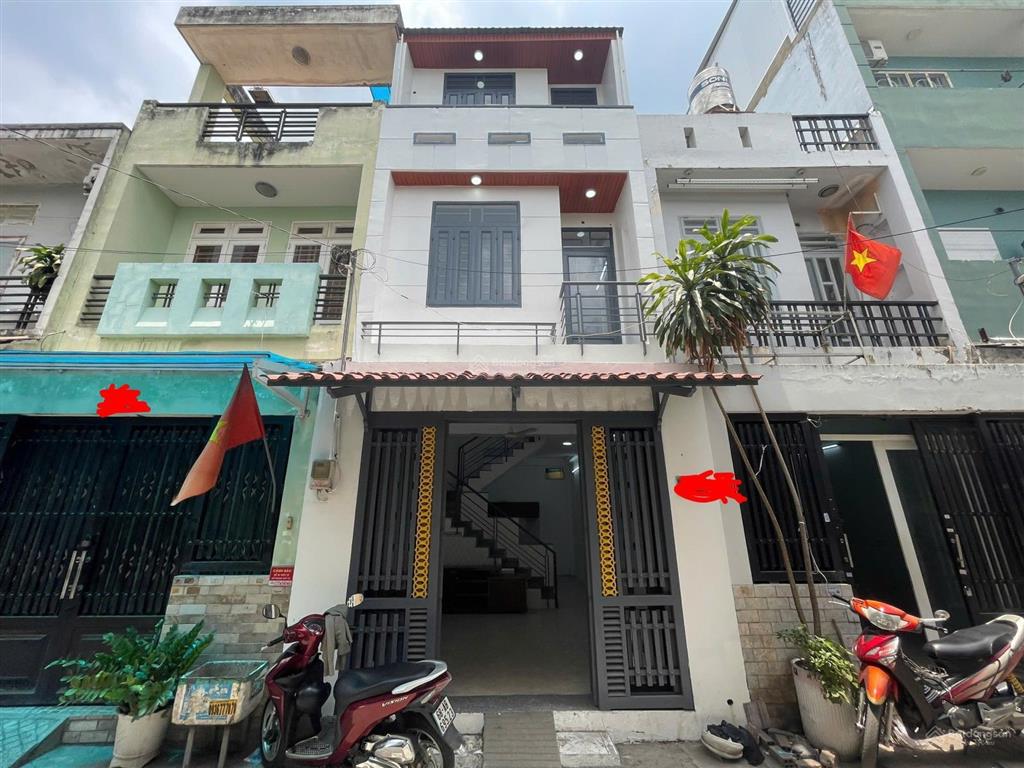 Nhà mới full nội thất, đẹp long lanh, tân phú  72m2  3 tầng  gần chợ tân hương & gò dầu