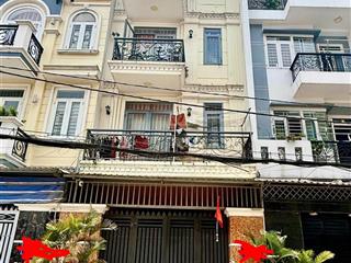 Nhà hẻm xe hơi, diện tích 4x17m, 1 trệt 3 lầu, gần đầm sen, giáp q11